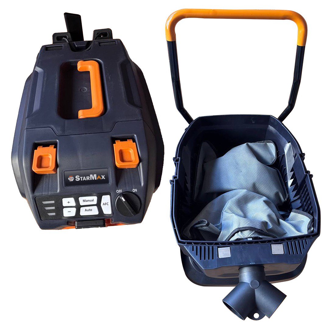 Aspirator profesional industrial si auto 1400W umed/uscat STARMAX 3800-EU clasa M