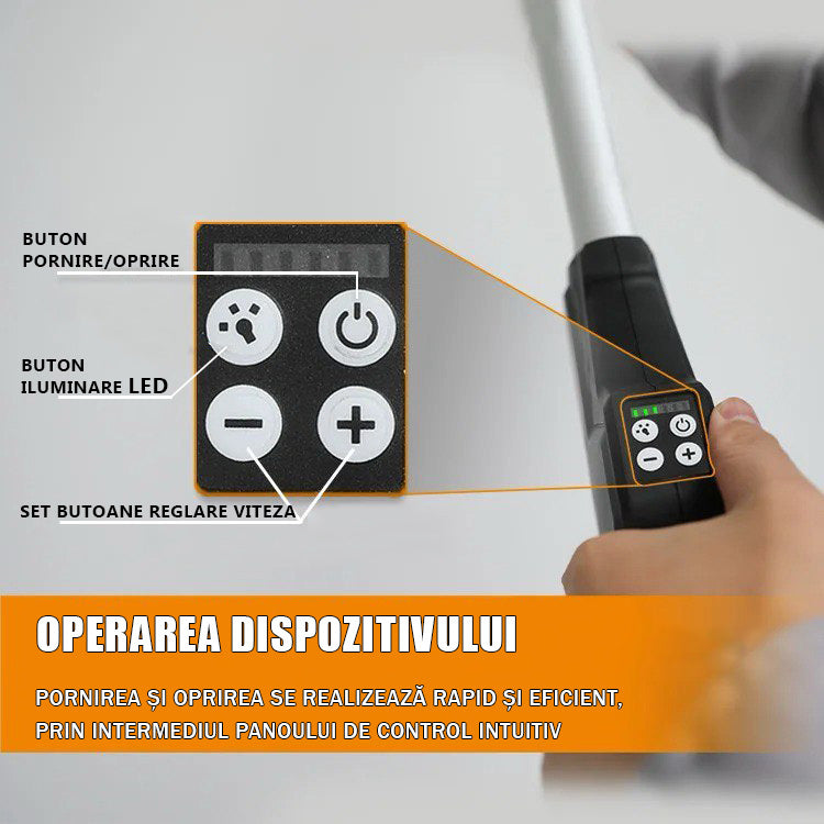 Slefuitor pentru pereti/tavan/gips-carton cu led , 225mm, STARMAX