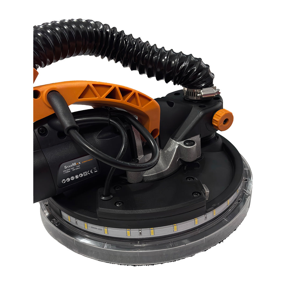 Slefuitor telescopic pentru pereti/tavan/gips-carton cu led 225mm, 710 W, STARMAX