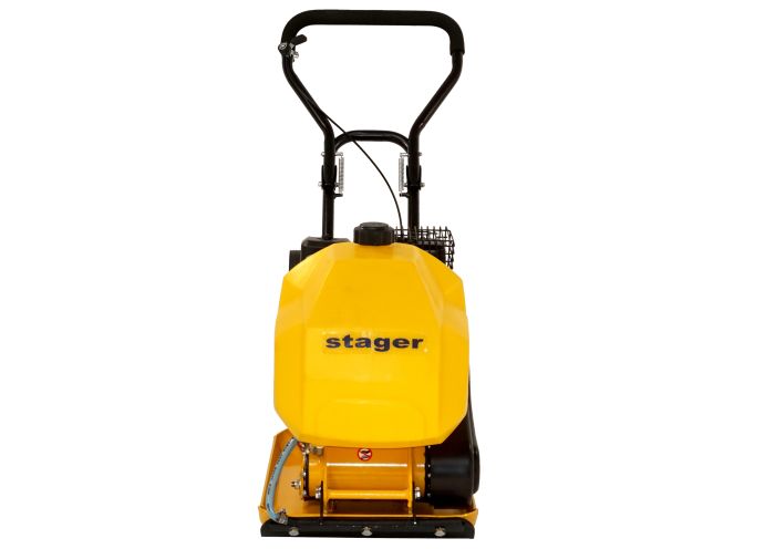 Stager PCB60 Placa compactoare usoara, Loncin G200F benzina, rezervor apa, roti, covor silicon