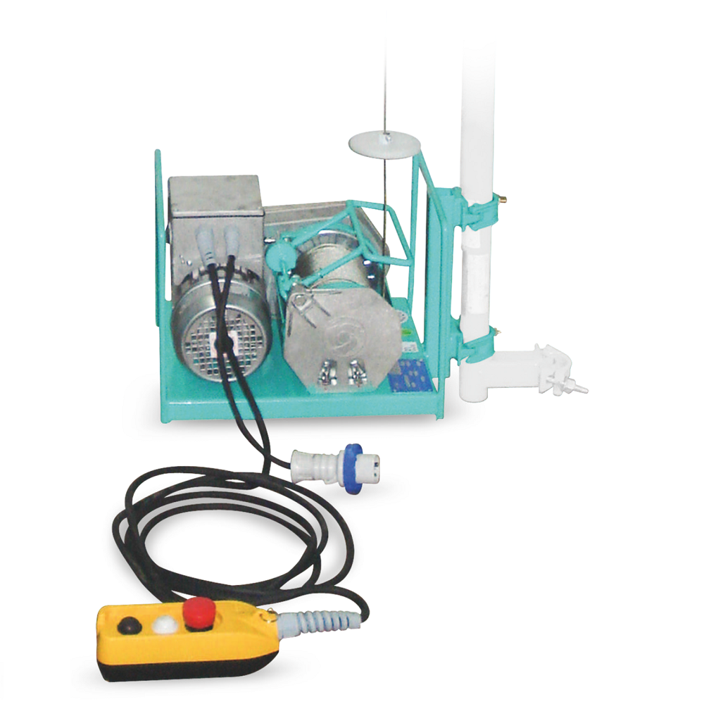Electropalan IMER AP150 sarcina maxima 150 kg, inaltime maxima 40 m, motor 230V, 0.8 kW