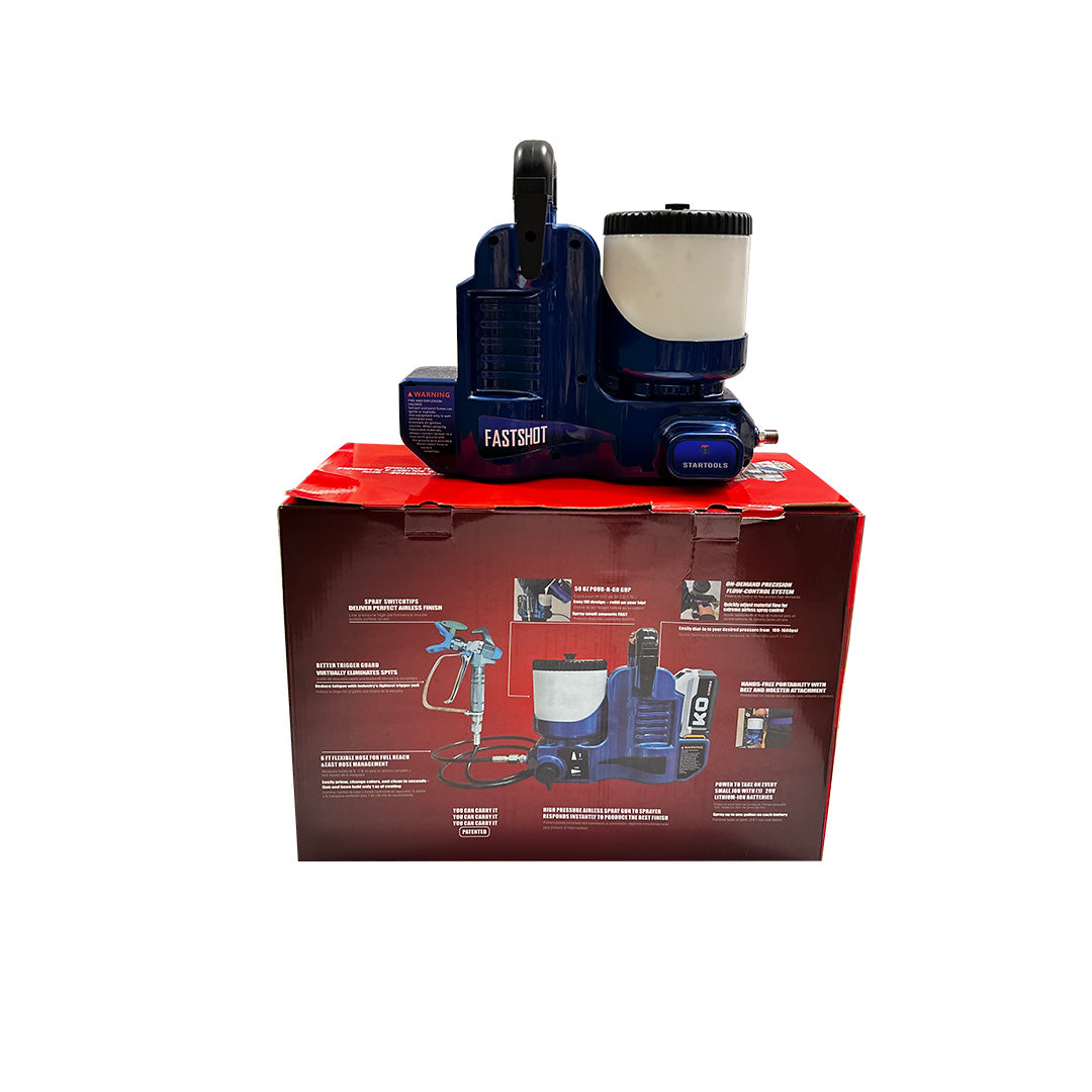 Pistol de vopsit airless, Ultra FastShot cu acumulator