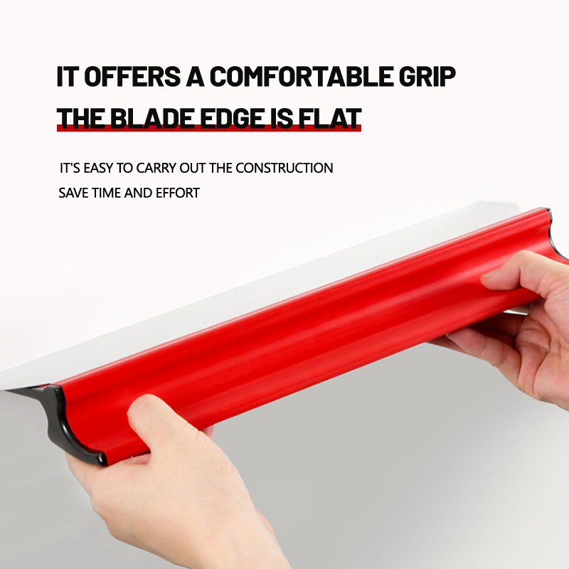 Gletiera profesionala inox 80 cm lama 0.35 mm maner ergonomic din plastic, Premium Startools