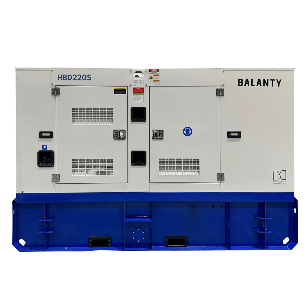 Generator de curent trifazat cu motor diesel Hyundai 176 kW 400V