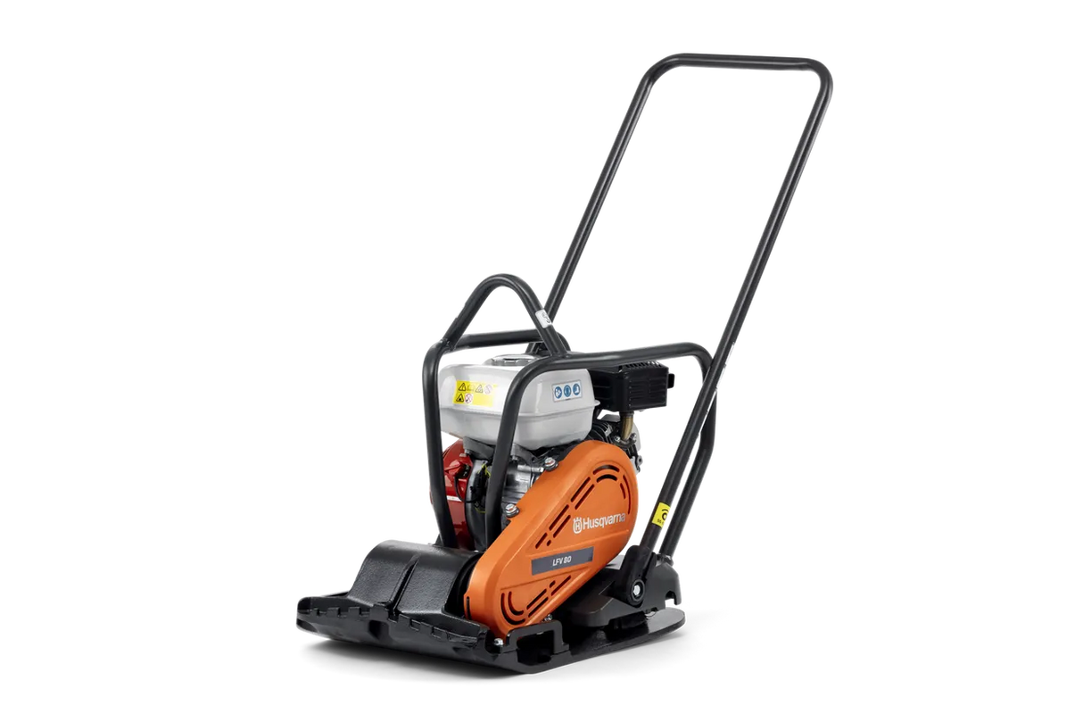 Husqvarna LFV 80 placa compactoare motor Honda GX-160, 81,4 kg | 19 kN | 4 timpi