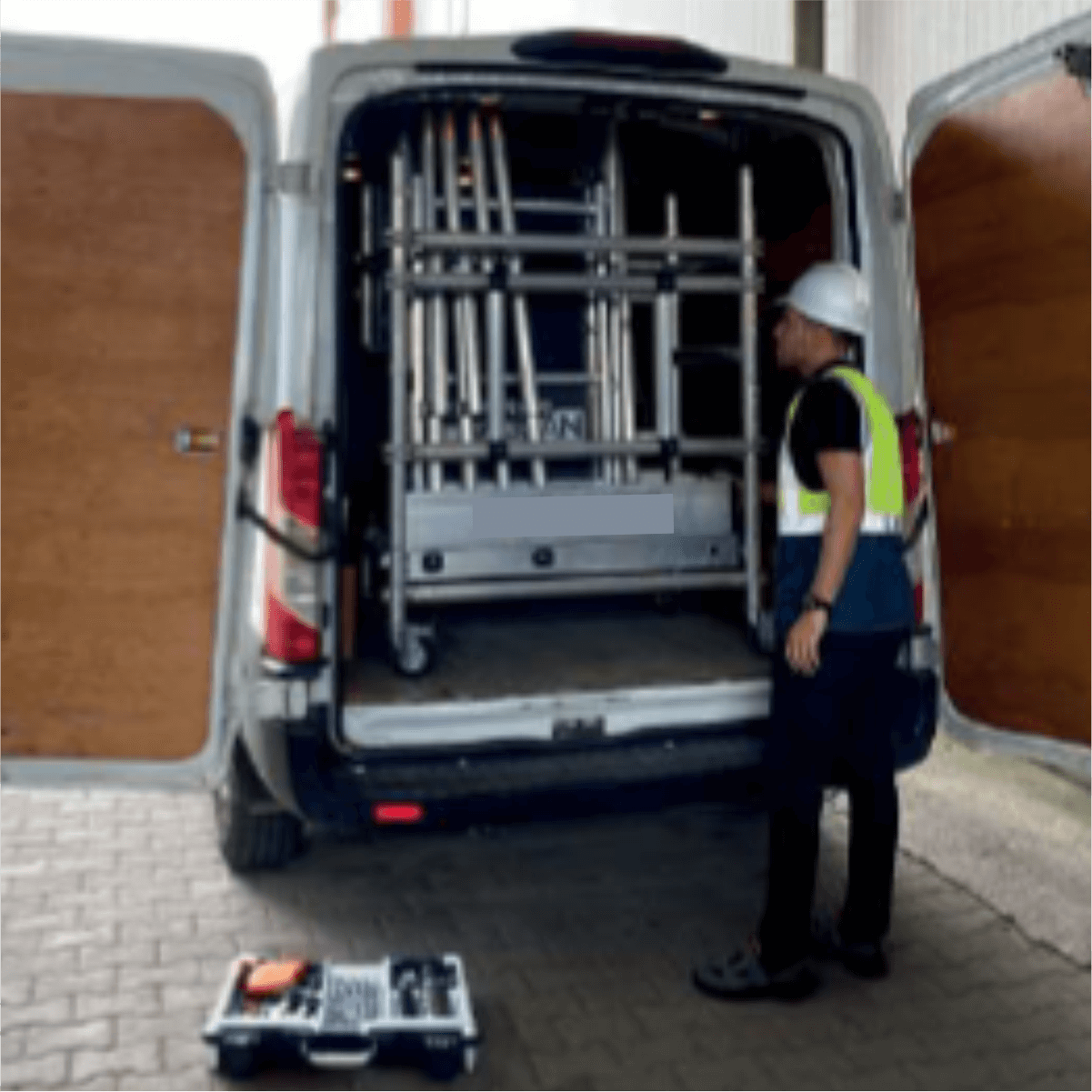 ProTUBE Mini 7 Schela mobila profesionala din aluminiu H lucru 6,8 m