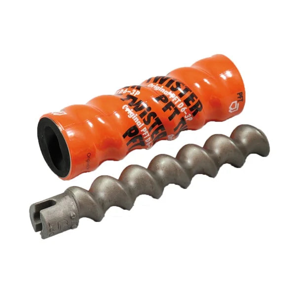 Set Stator + Rotor Twister D 6-3 PFT pentru masinile de tencuit PFT G4, Ritmo XL, Swing L, Turbosol, Imer,Energo