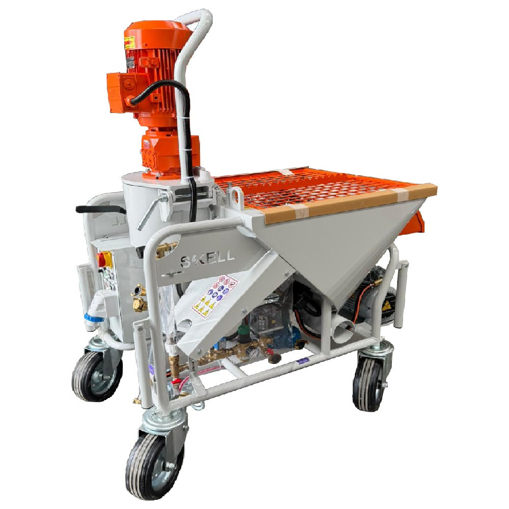 Mașină de tencuit SKELL SK 230V debit 5–20 l/min pentru materiale preamestecate