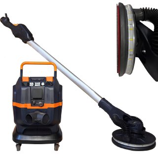 Set de slefuitor cu gat lung si aspirator 1400W umed/uscat 3800-EU clasa M, STARMAX
