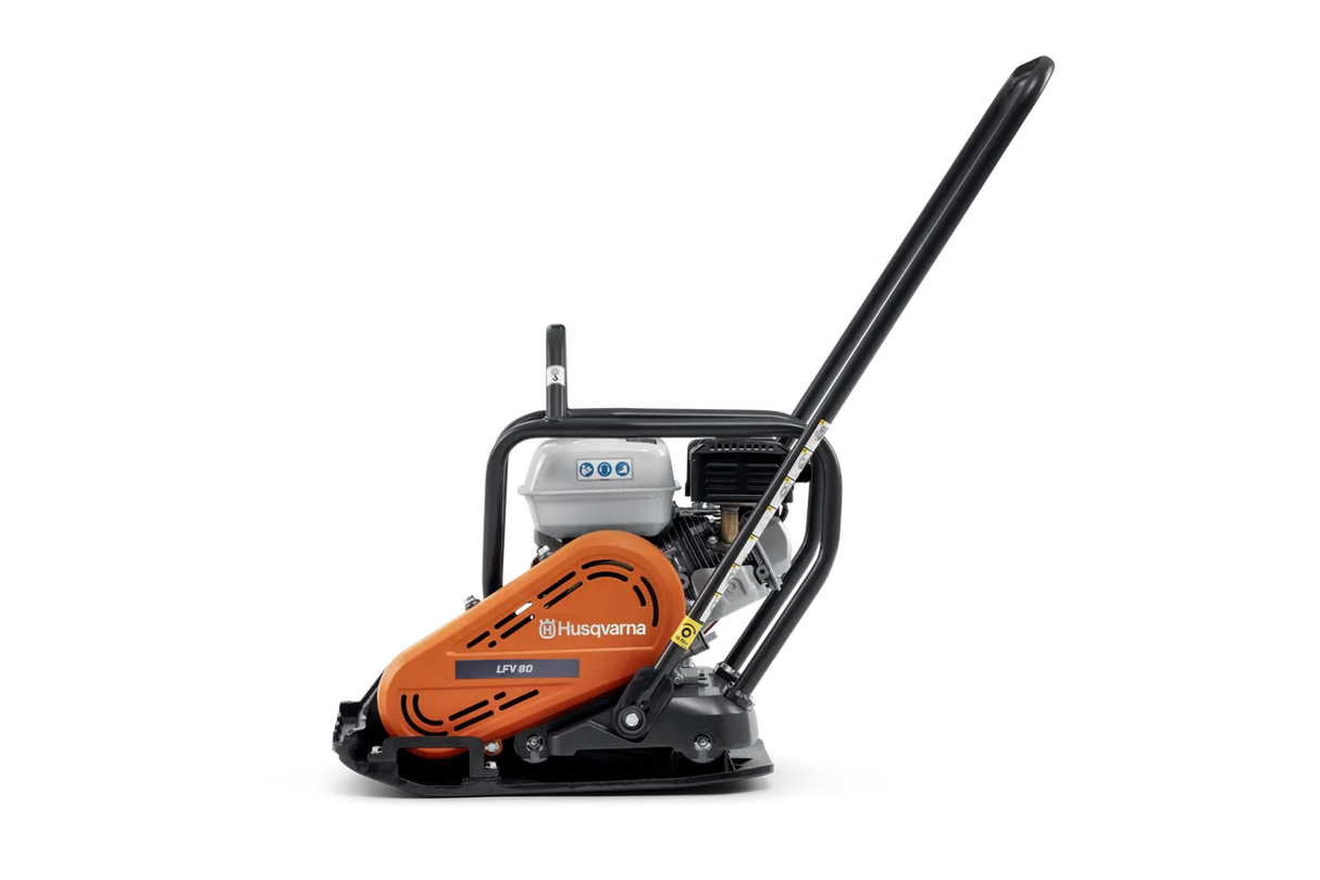 Husqvarna LFV 80 placa compactoare motor Honda GX-160, 81,4 kg | 19 kN | 4 timpi