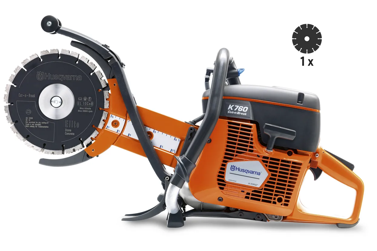 Masina de taiat asfalt/beton Husqvarna K760 adancime taiere 400mm