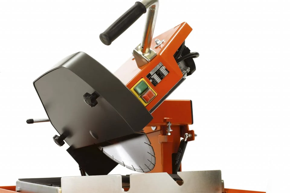 Masa taiat placi ceramice Husqvarna TS 350 E, 3hp, 230V (EU), 2.2 kW, disc 350 mm, adancime taiere 100mm, lungime taiere 700 mm, 92kg