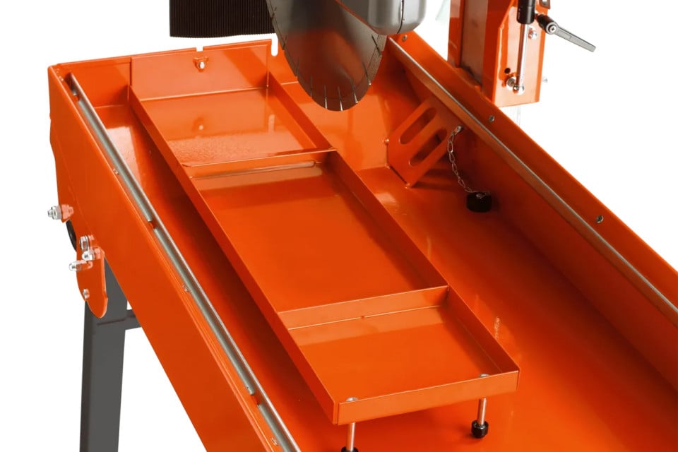 Masa taiat placi ceramice Husqvarna TS 400 F, 3hp, 230V (EU), 2.2 kW, disc 400 mm, adancime taiere 120mm, lungime taiere 700 mm, 96kg