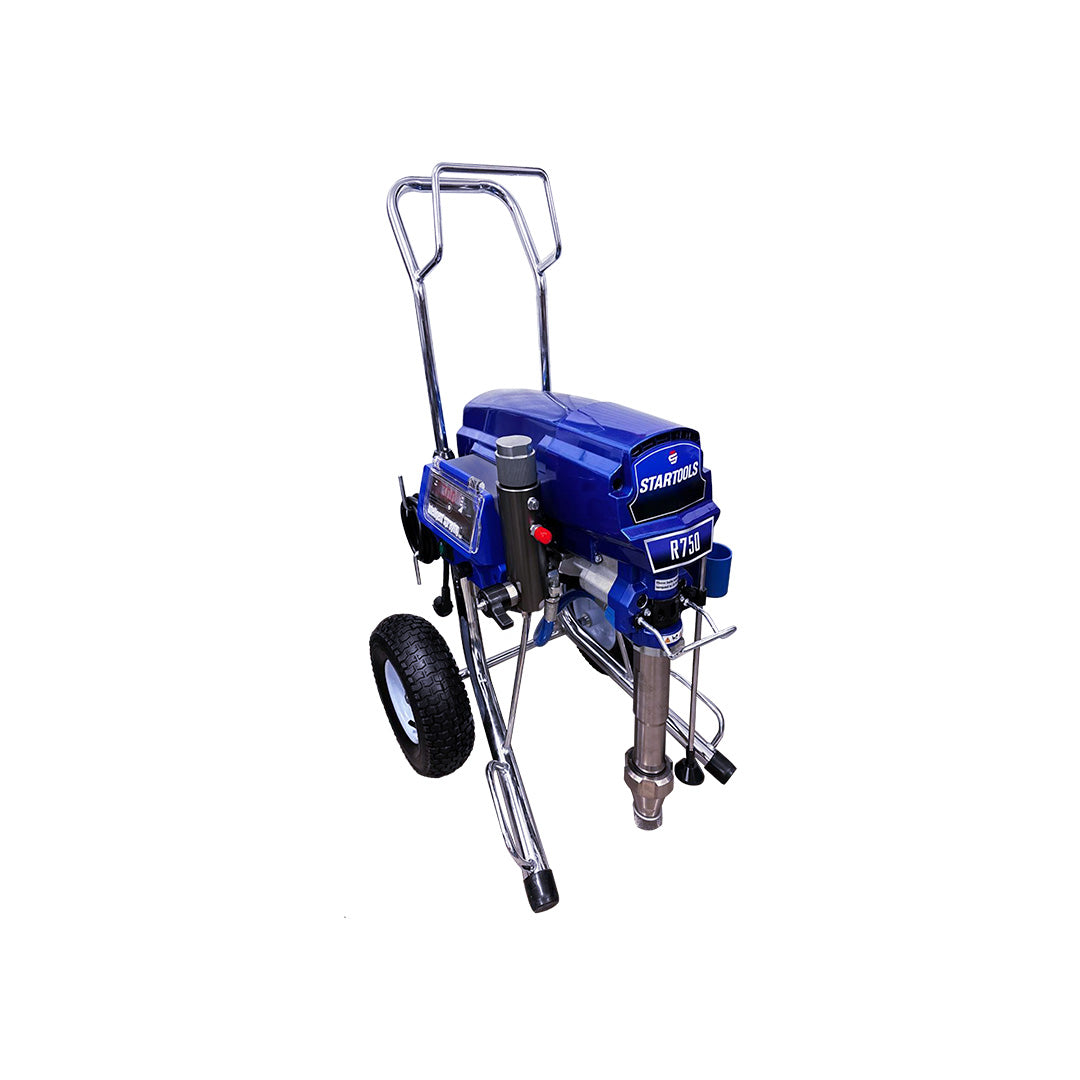 Pompa mixta gletuit cu piston R750 Startools 9.3 l/m cu pistol Graco rotativ XTR7 , Cleanshot ,Supapa rotativa 360 gr