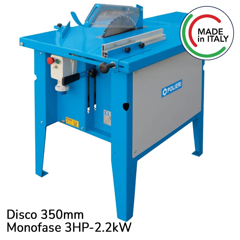 FIERASTRAU CIRCULAR PENTRU LEMN EUROSELENIA POLIERI M350 220V HP 3 KW 2,2 DISC 350
