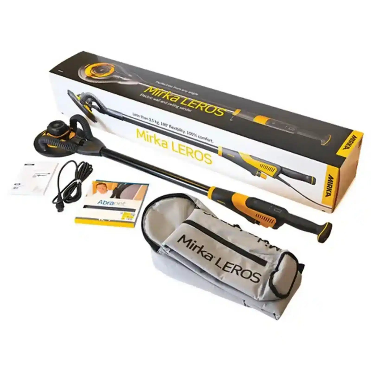 Masina de slefuit glet Mirka LEROS 950CV + aspirator 1230 L AFC, 4m