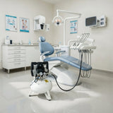 Compresor medical silentios TEHNIK-AIR 24/XS88 | pentru un scaun dentar, 140 l/min, butelie 24 l, 9 bar