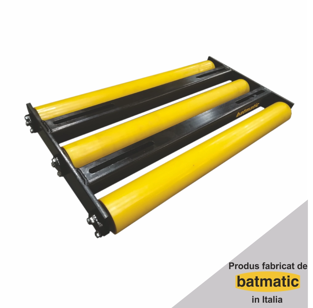 Compactor rollers for Batmatic BATROLLER pavers for the FP1650W plate