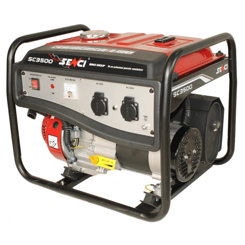 Current generator SENCI SC3500E-LITE maximum power 3.0 kW 230V electric start