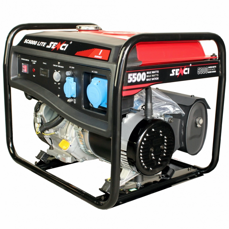 Generator de curent SENCI SC6000 LITE putere maxima 5,5 kW 230V