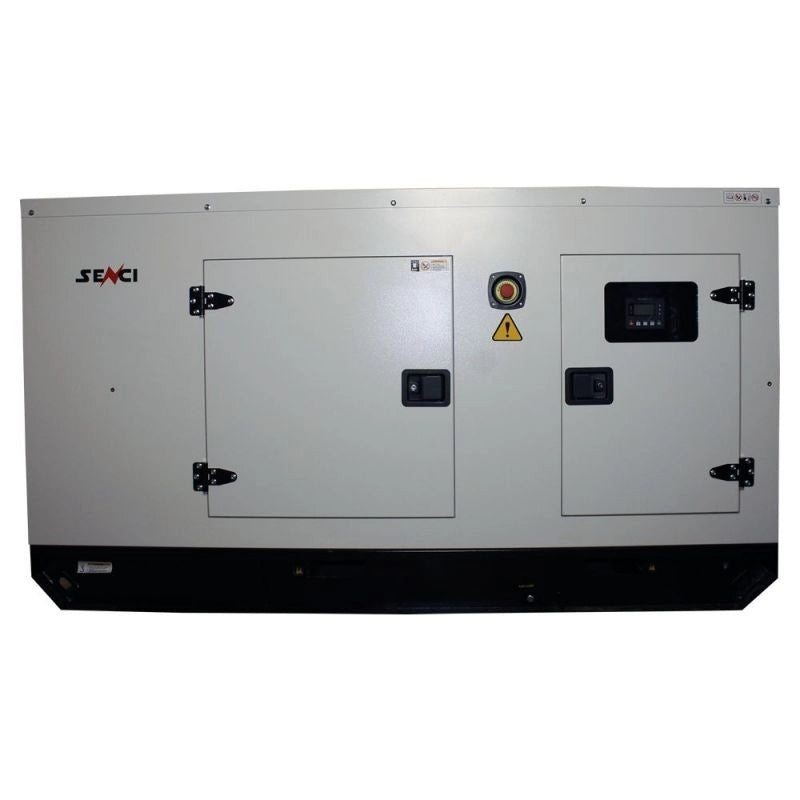 Soundproof generator SENCI SCDE55i-YS maximum power 55 kVA 400V without ATS.