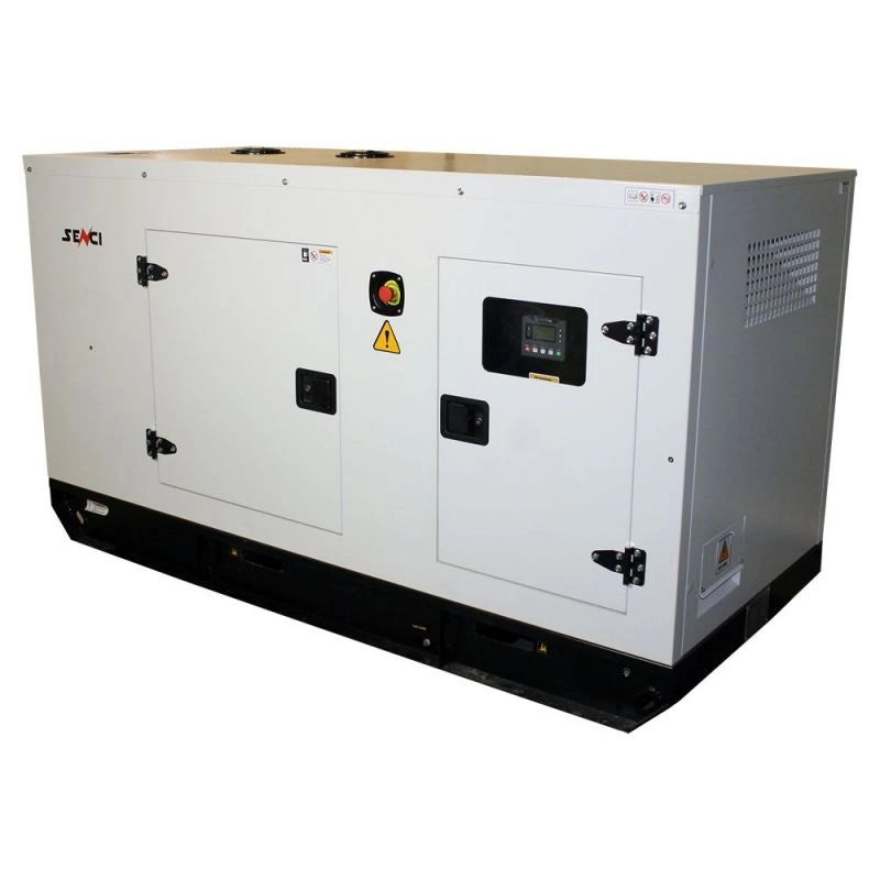 Generator insonorizat SENCI SCDE55i-YS putere maxima 55 kVA 400V fara ATS.