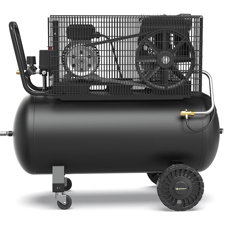 Compresor monofazat profesional, 100l, 235l/min, MICHELIN MX CLASSIC PRO 100-2M