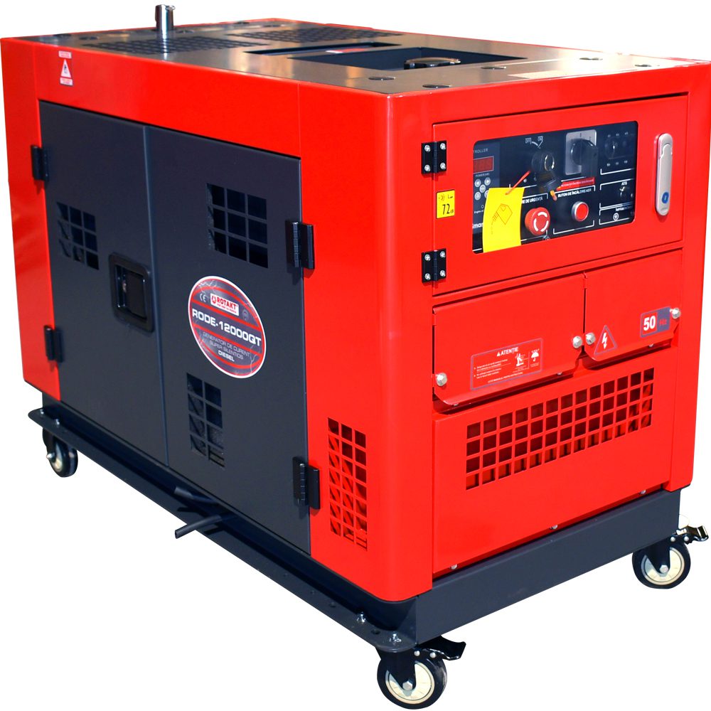 Generator DIESEL RODE12000Q Tip Inverter, ATS , AVR, 9 kW, monofazat