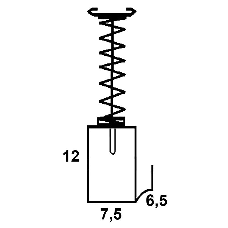 Set perii colectoare pentru HITACHI / HIKOKI 999041, 999080, 999072