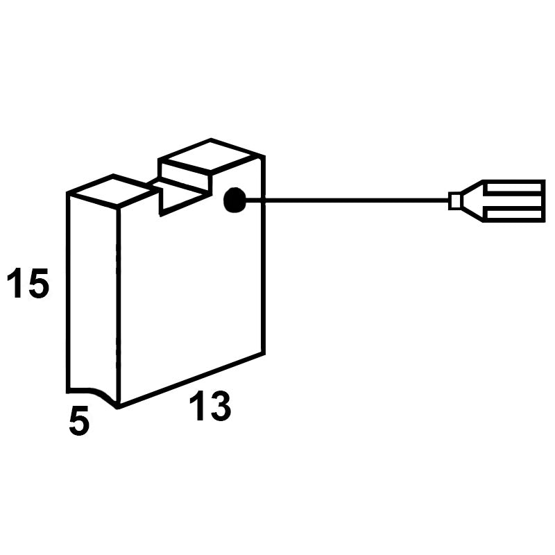 Set perii colectoare pentru MILWAUKEE 4931435031