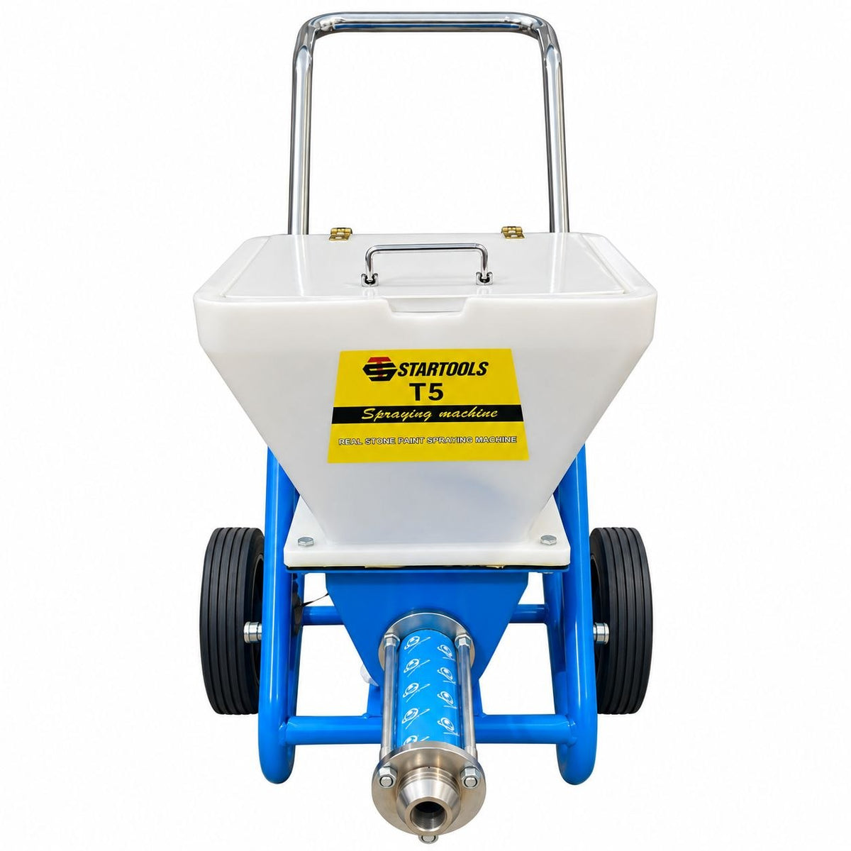 Pompă multifuncțională pentru glet, tencuieli și materiale decorative STARTOOLS T5 – 3.0kW, 16 l/min, 27,6 bar