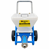 Pompă multifuncțională pentru glet, tencuieli și materiale decorative STARTOOLS T5 – 3.0kW, 16 l/min, 27,6 bar