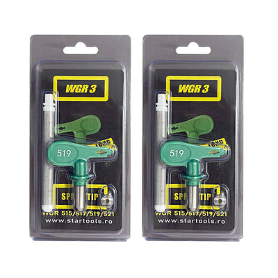 Set doua duze airless, HEA ProTip 519, 0.019, inch, 50, 0554519