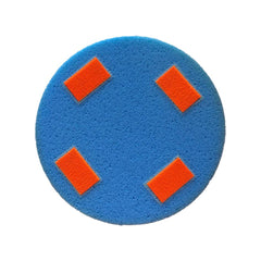 Disc din burete ALBASTRU mediu 400 mm pentru masina de driscuit IMER / MIXER VERTIGO