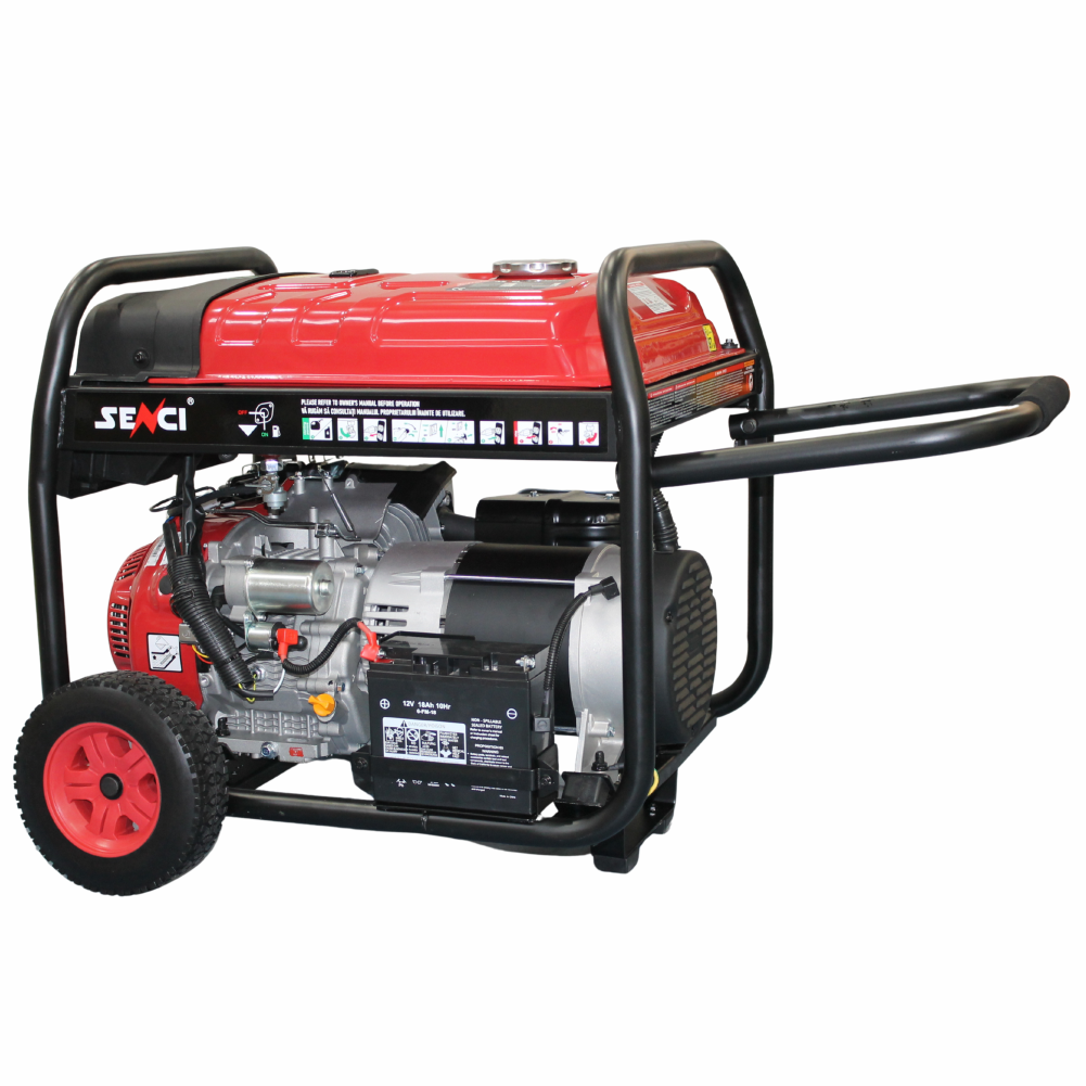 Generator SC-12000-TEQ-EVO, Putere max. 9.5 kW, 400V, AVR, motor benzina