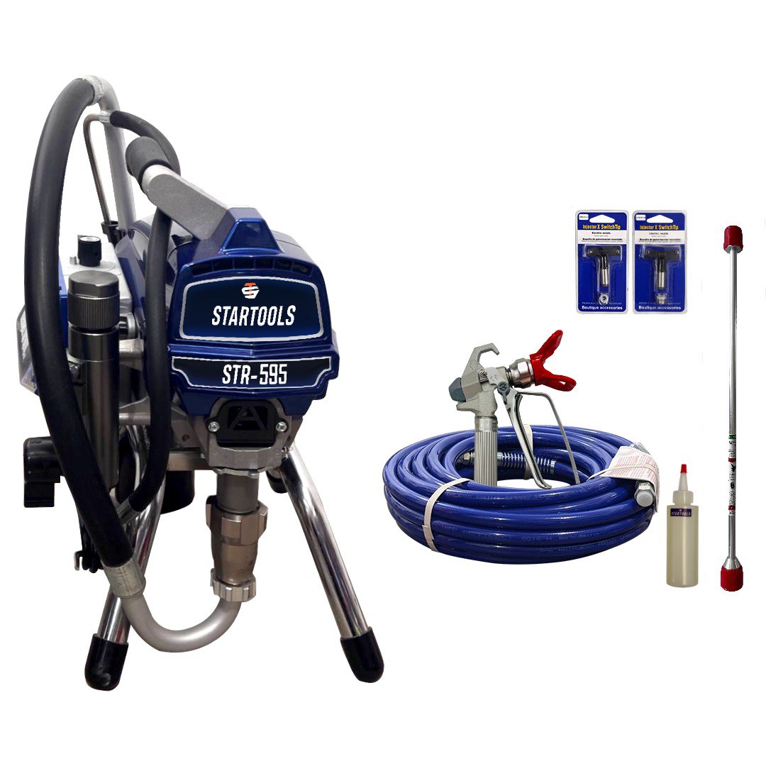 Pompa airless cu piston STR-595, debit 2.5l/min., motor 2200W