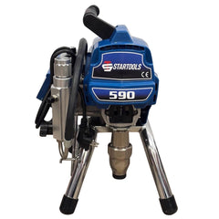 Pompa airless Startools 590 , debit 4,2 l/min , motor 3500W + cadou un pistol