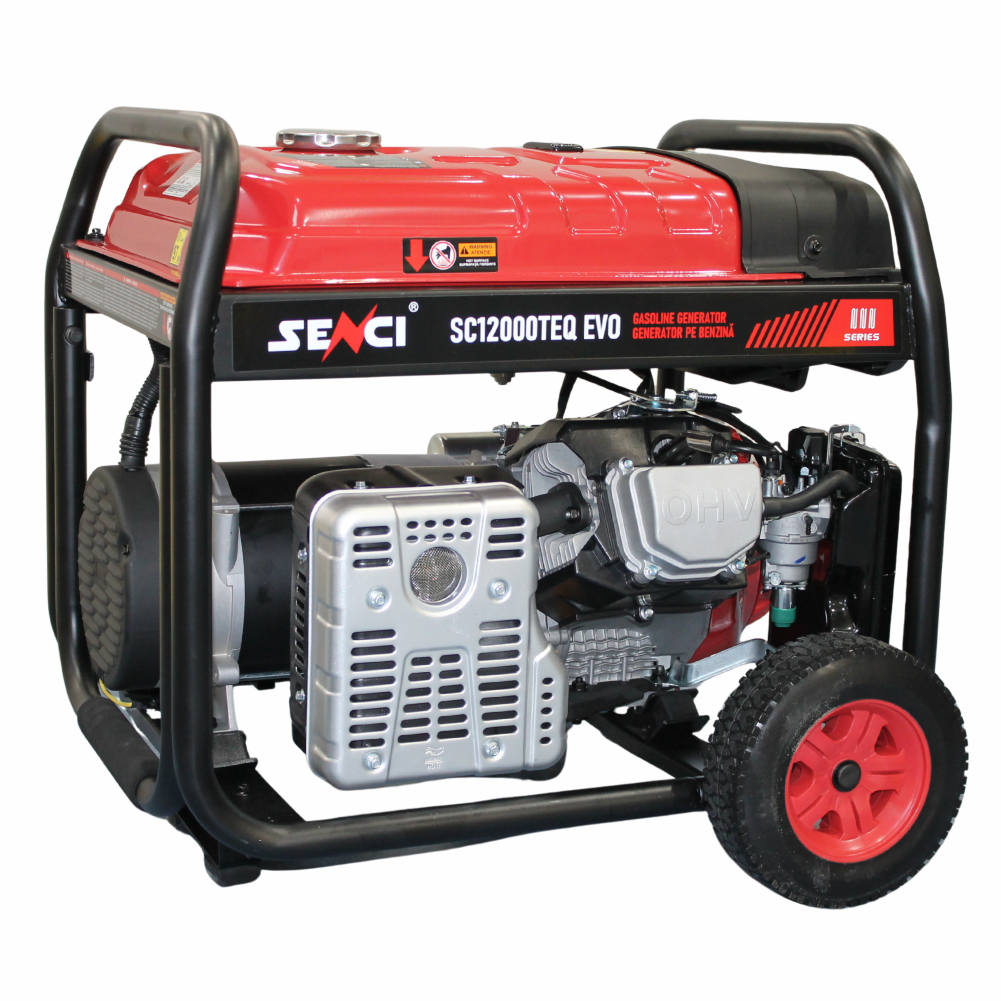 Generator SC-12000-TEQ-EVO, Putere max. 9.5 kW, 400V, AVR, motor benzina