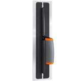 Gletieră flexibilă inox profesionala, intarita, 410 × 110 mm, cu mâner cu tijă din aluminiu Startools
