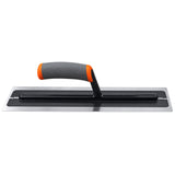 Gletieră flexibilă inox profesionala, intarita, 410 × 110 mm, cu mâner cu tijă din aluminiu Startools
