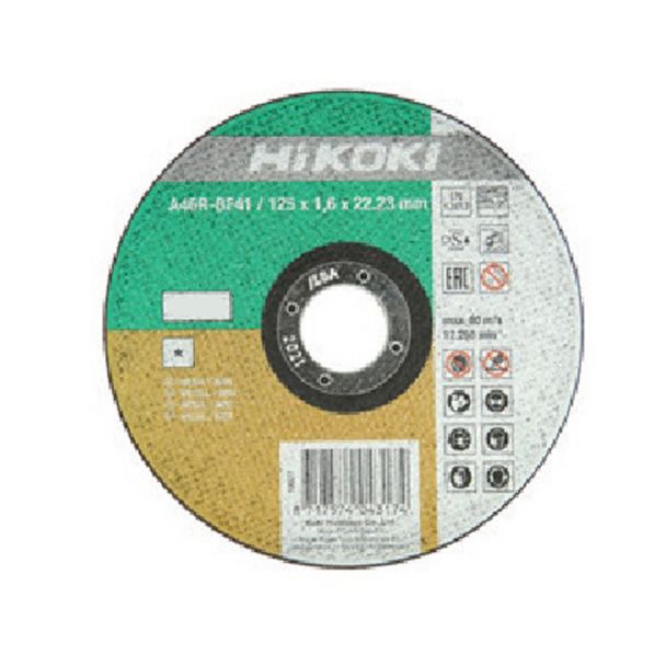 Disc abraziv pentru debitat metal/inox Hikoki 782319, D 230×22.23×1.9 mm