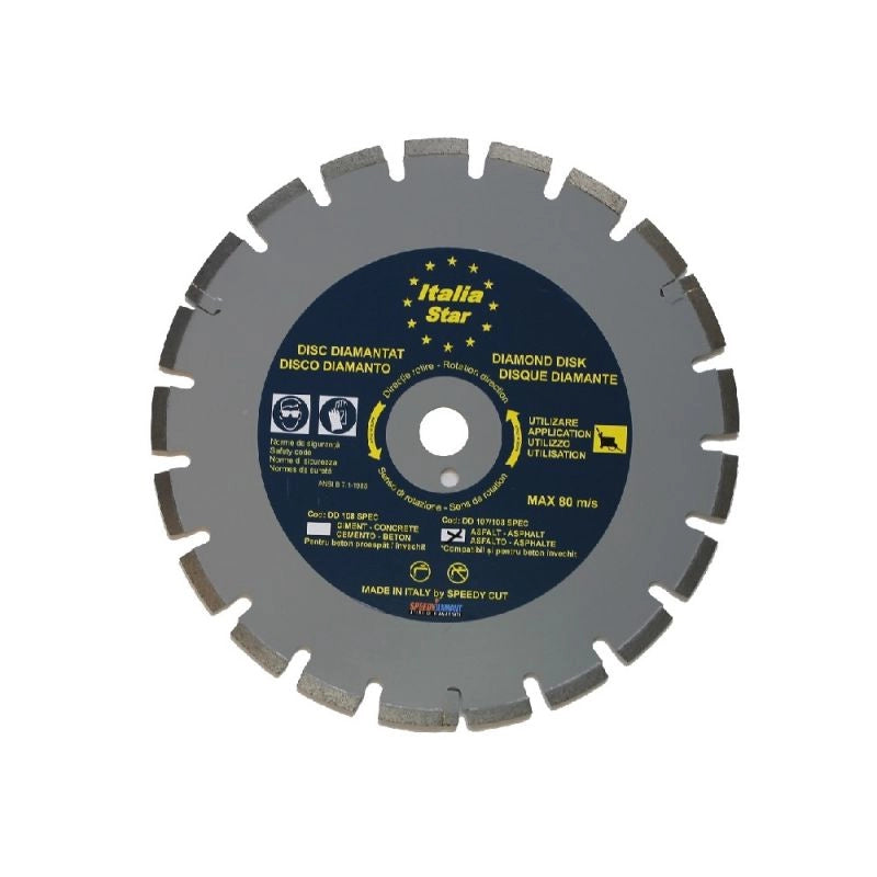 Disc pentru asfalt/beton invechit diametru 26z H10 mm Ø 400 mm