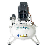 Compresor medical silentios TEHNIK-AIR 24/XS88 | pentru un scaun dentar, 140 l/min, butelie 24 l, 9 bar