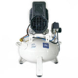 Compresor medical silentios TEHNIK-AIR 24/XS88 | pentru un scaun dentar, 140 l/min, butelie 24 l, 9 bar
