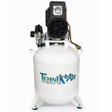 Compresor medical silentios TEHNIK-AIR 50/XS258 | pentru 2-3 scaune dentare, 230 l/min, butelie 50 l, 9 bar