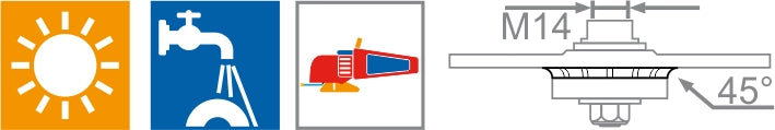 Profil Montolit „B” Profile R FPB05  pentru canturi Ø 5 mm