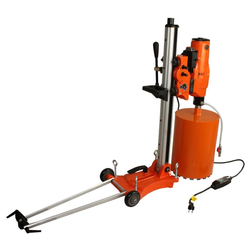 BISONTE EC3000 coring machine 230V 2800 W, maximum Ø for concrete coring 300 mm, support included