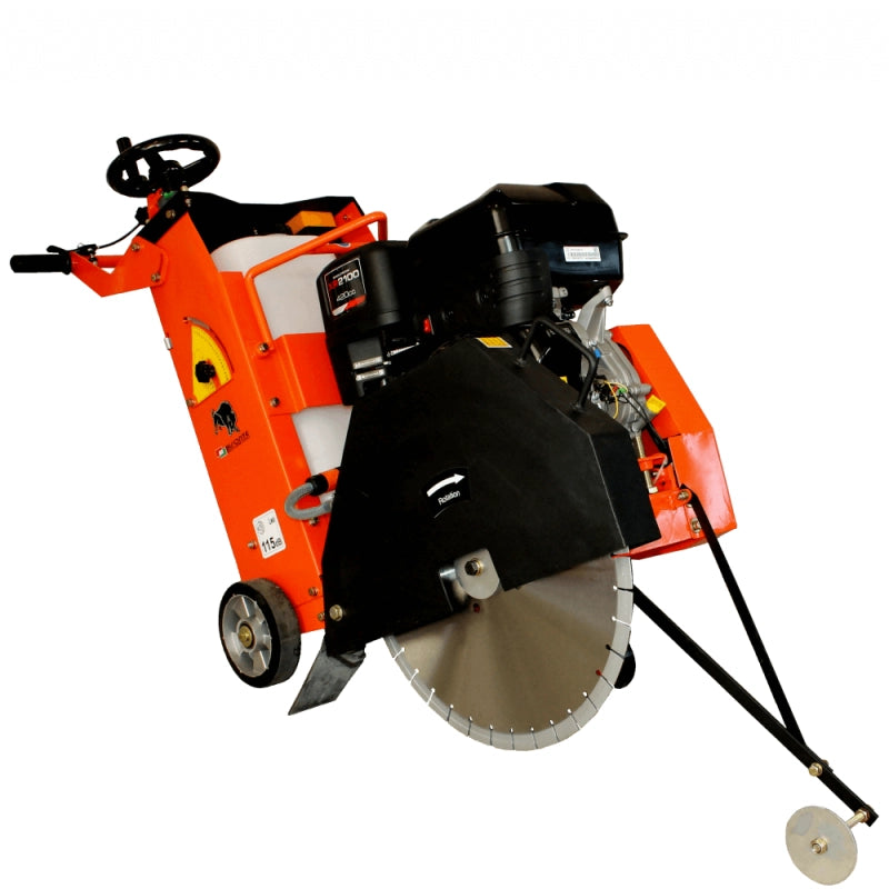 Masina de taiat asfalt/beton BISONTE MTA501 B&S Briggs & Stratton 13,5 cp disc Ø 500 mm optional