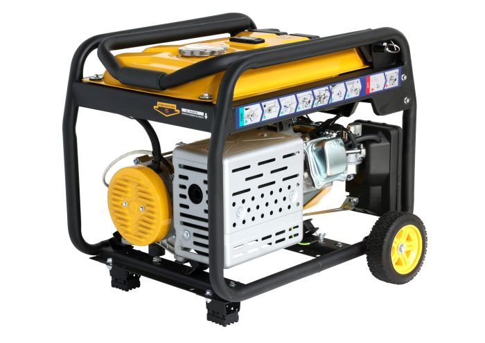 Generator curent monofazat, 230V, 5.5kW, benzină, conector ATS, Stager FD 6500ER
