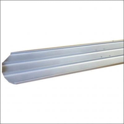 Aluminum ruler type 1 BISONTE L 2.44 m for finishing concrete, RMFS